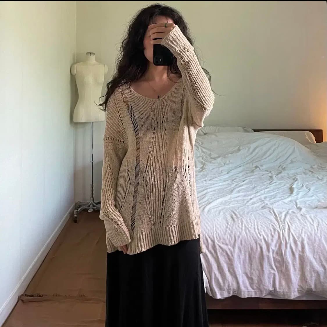 JAPANESE VINTAGE GRUNGE KNIT 상품이미지8