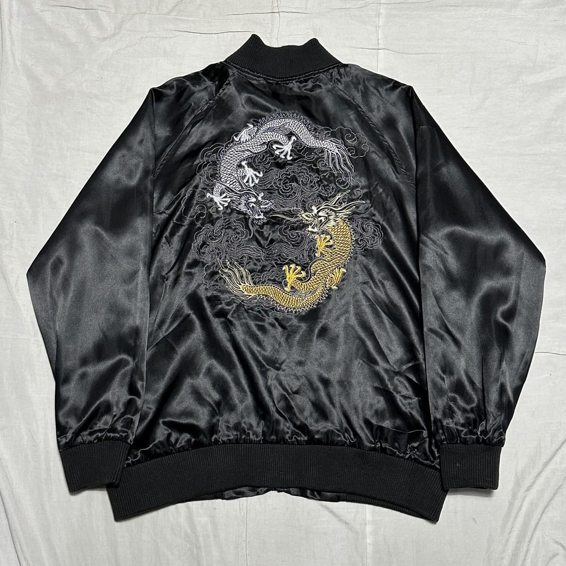 XXXL studio hiro 리버시블 사틴 독수리 용 상품이미지5