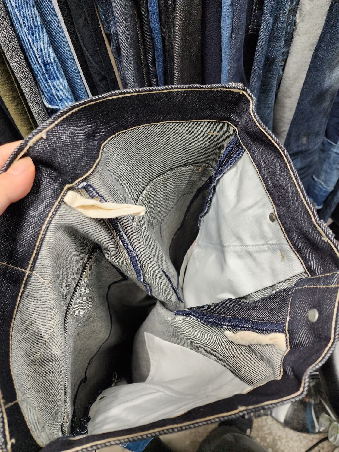 (새상품) 리바이스 엔지니어드 USA 생지 청바지  상품이미지10