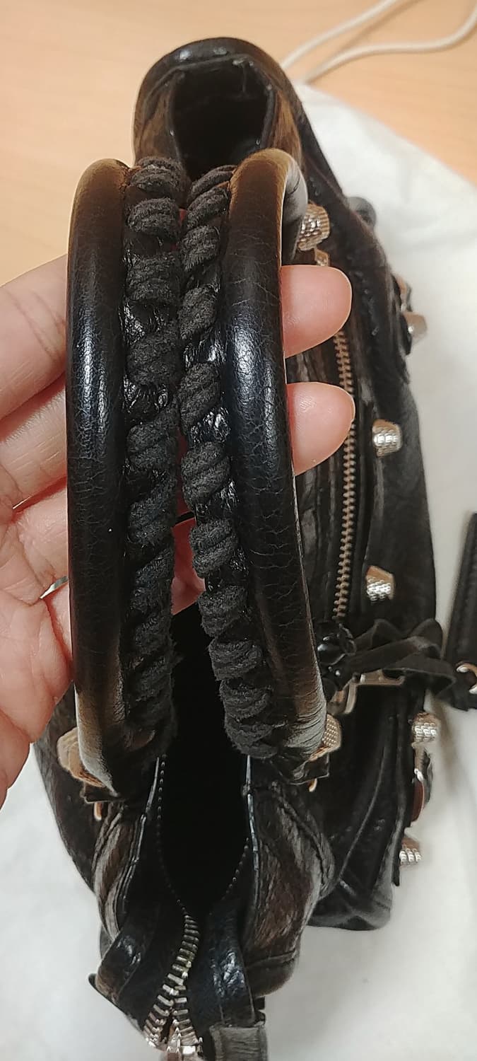 Balenciaga발렌시아가 자이언트 시티백 미니블랙 상품이미지8