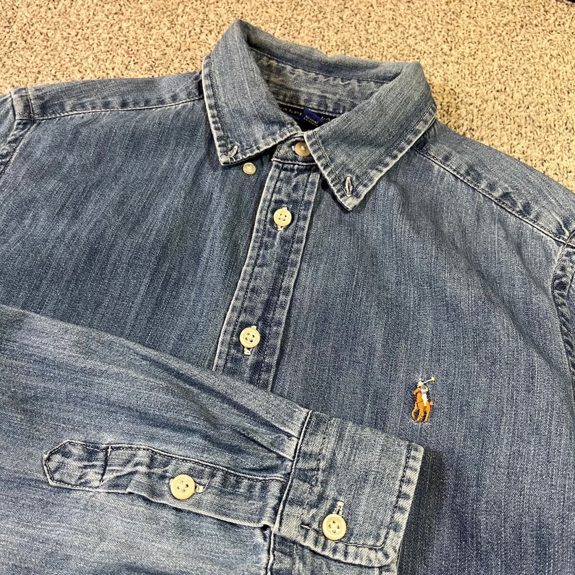 폴로 랄프로렌 샴브레이 셔츠 상품이미지2