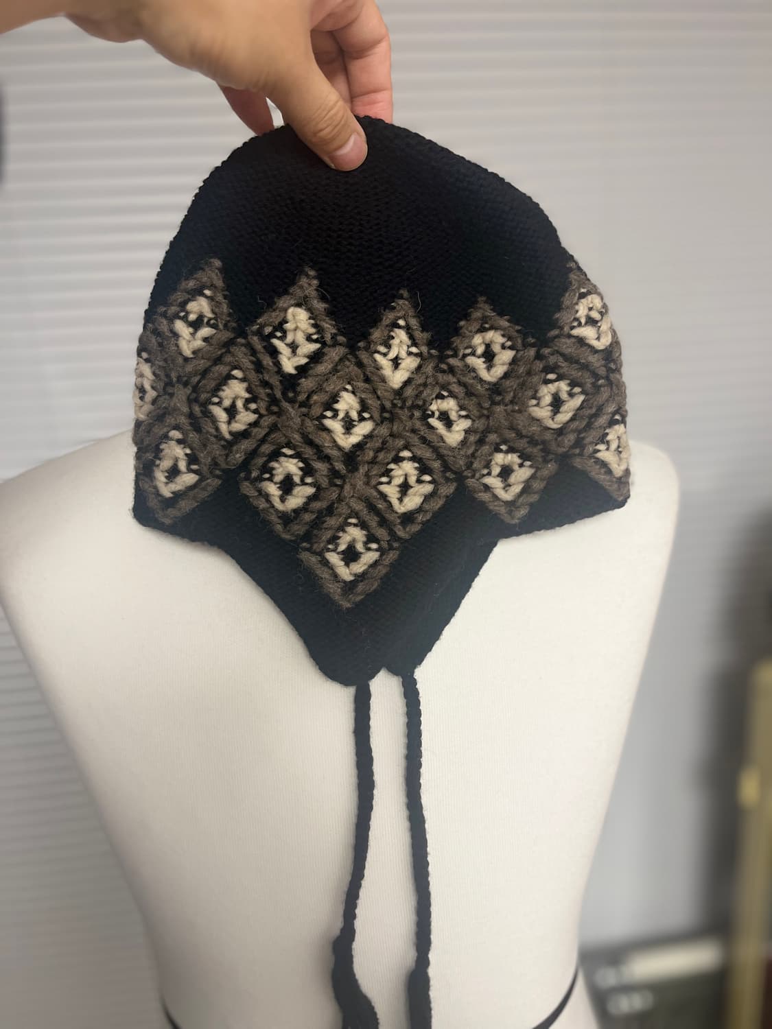 칠드런오브 더 디스코댄스 핸드 니팅 네이티브 캡 상품이미지4