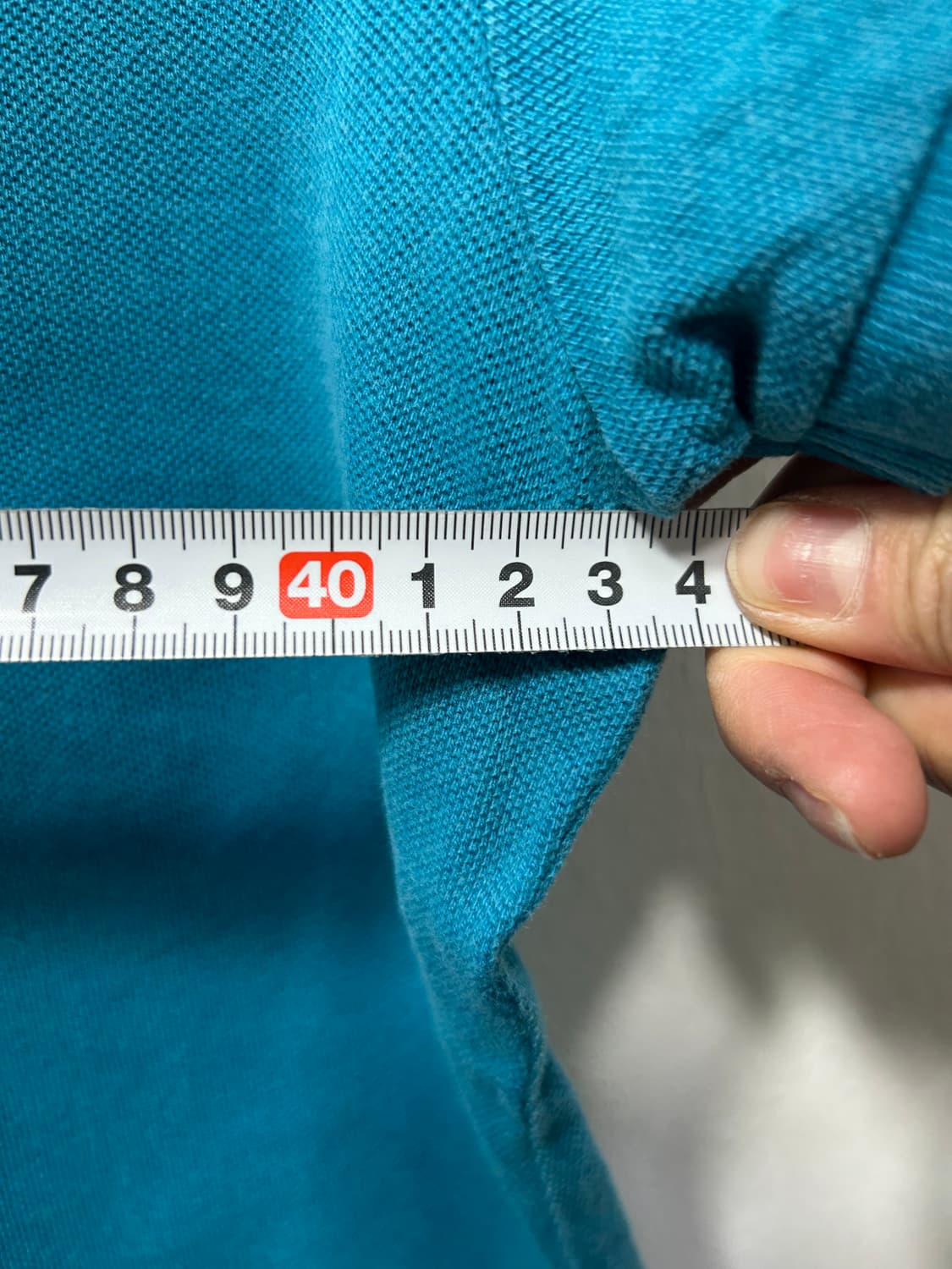 랄프로렌 폴로 여성 하늘색 셔츠 반팔 M 상품이미지4