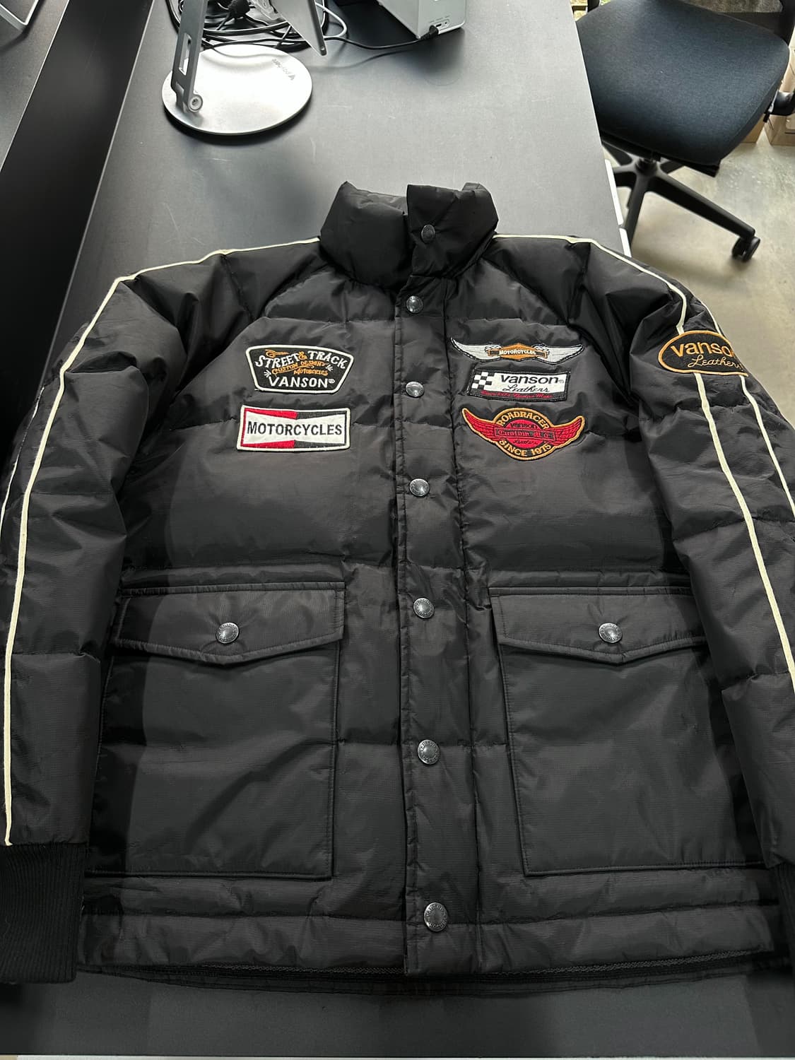 벤슨 Motorcycles 패딩 점퍼 상품이미지8