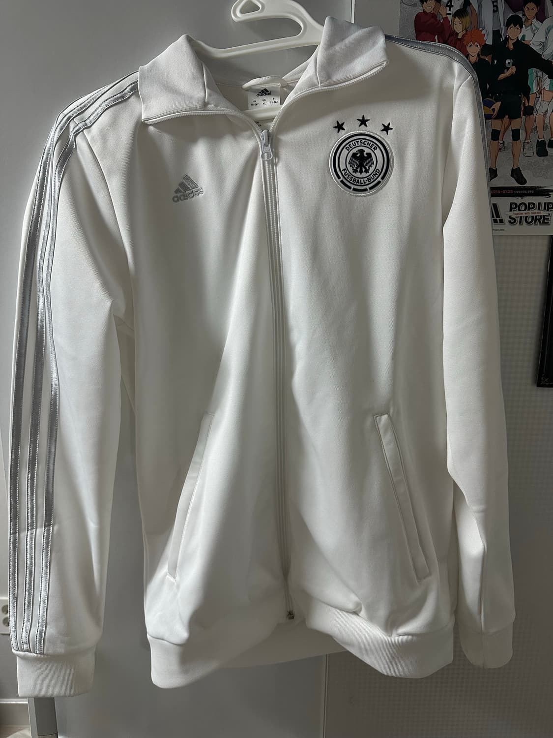 희귀 아디다스 독일 져지 실버 상품이미지1