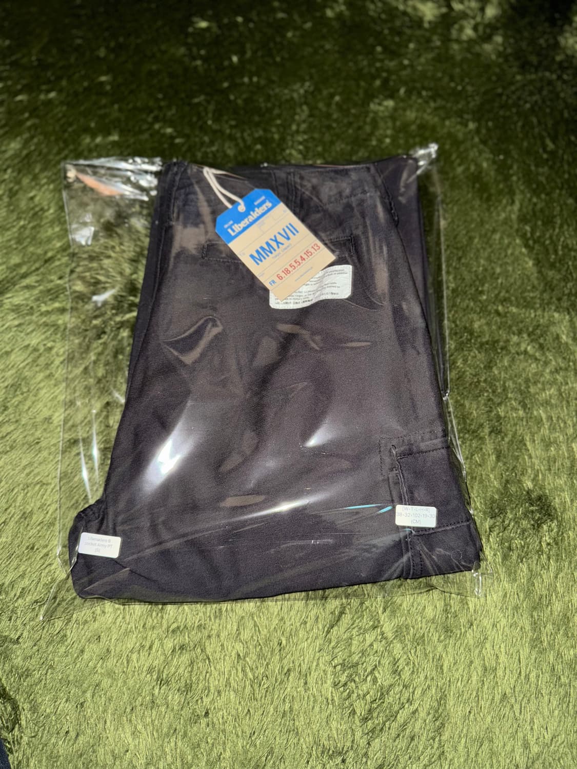 [S] Liberaiders 리버레이더스 6 포켓 아미 코튼 팬츠 블랙 상품이미지10