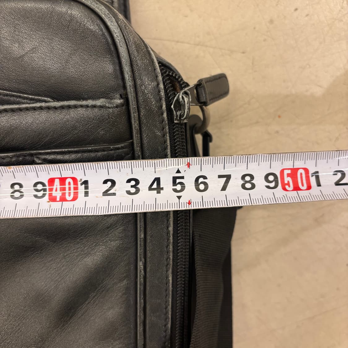 골드파일 레더 브리프 케이스 상품이미지7