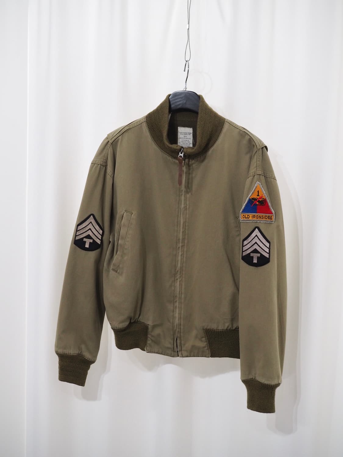 vintage talon zipper tanker jacket  상품이미지1