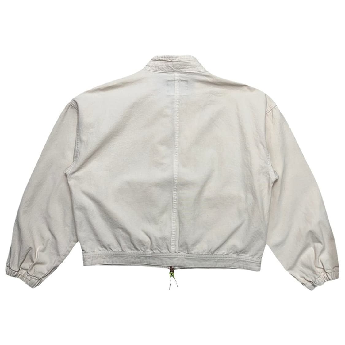 맥우드건 W 봄버 5752 스탠드카라 크롭 오버핏 크림 자켓 S 상품이미지8