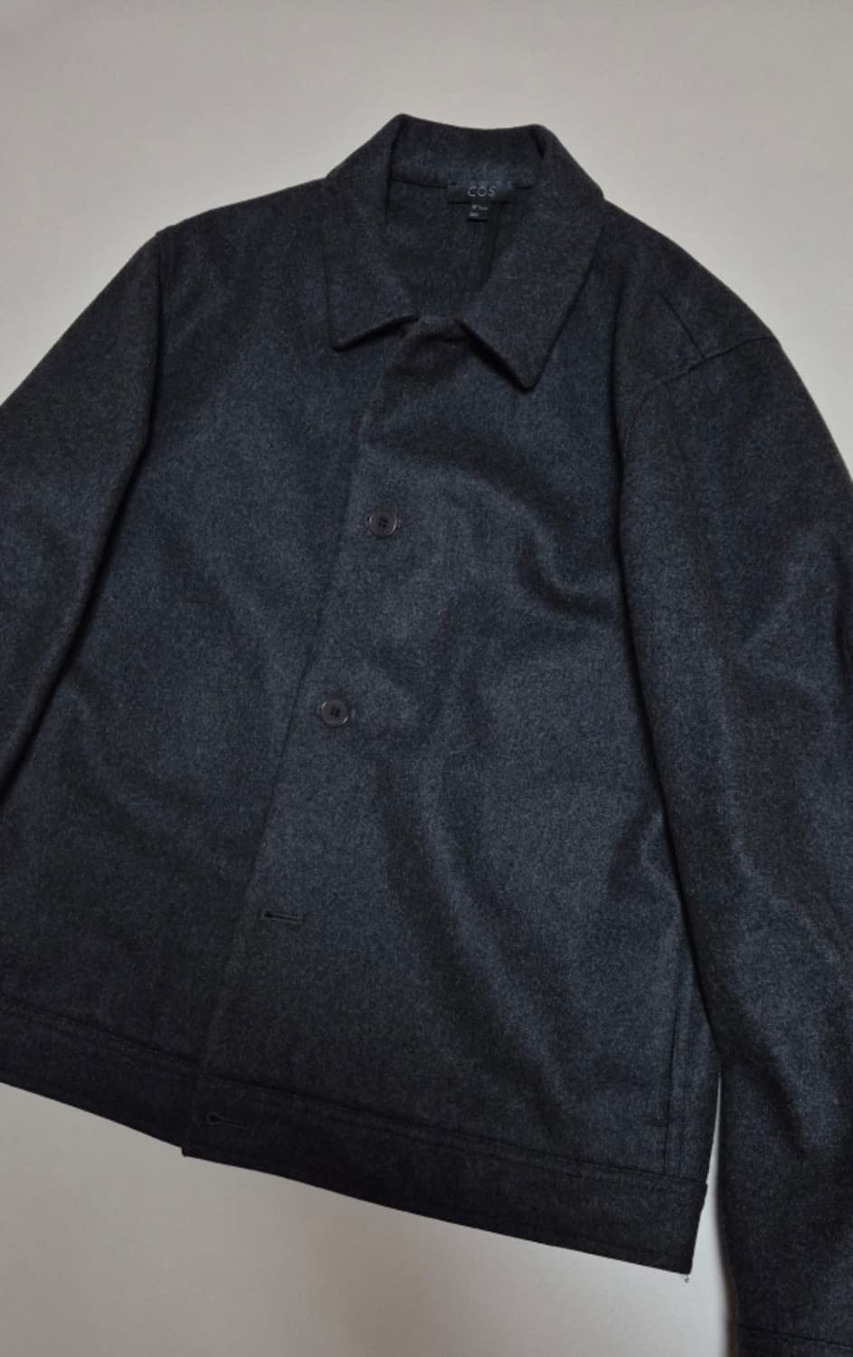 COS의 숏 울 자켓 M 사이즈 상품이미지4