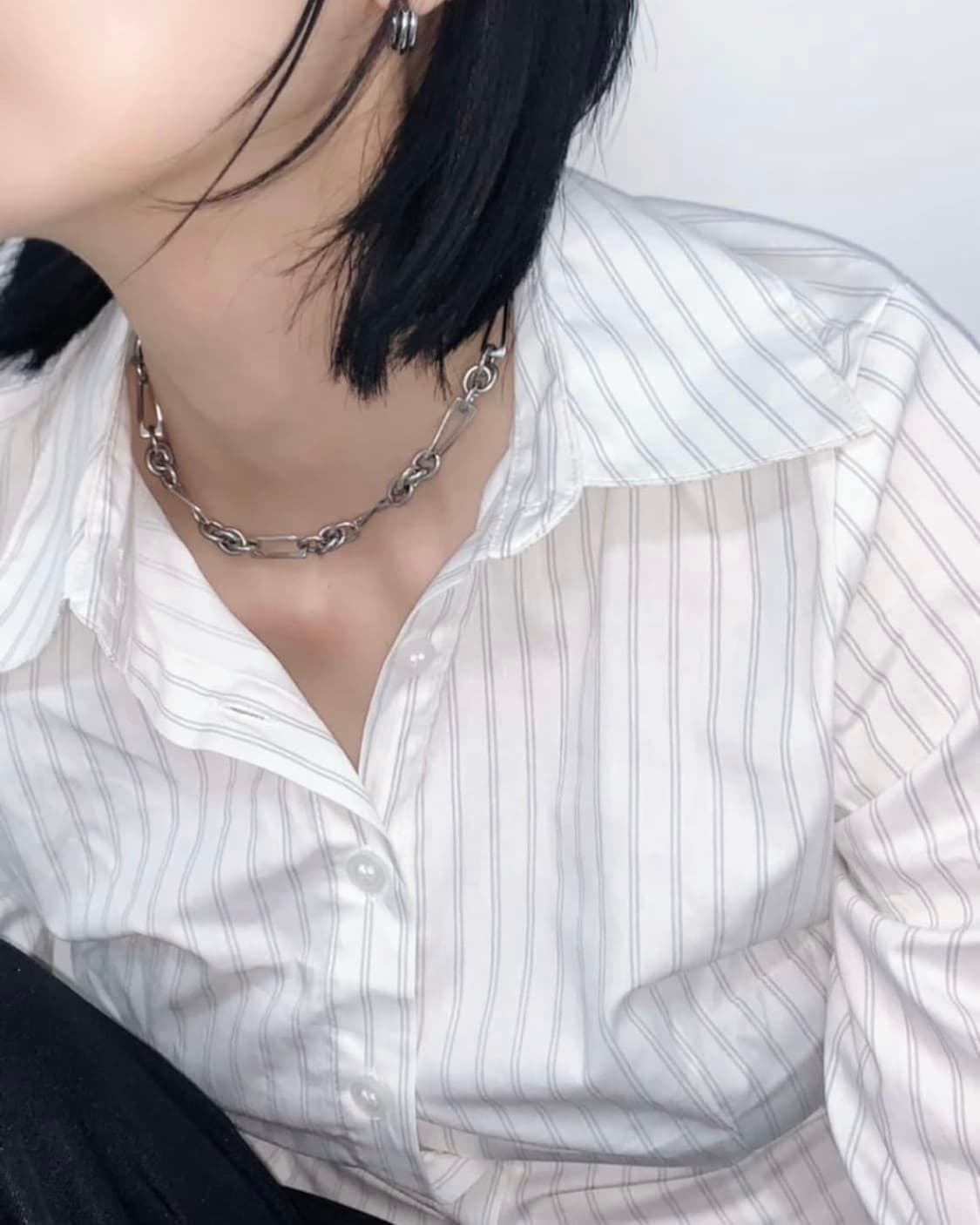 clip necklace 체인목걸이 상품이미지4