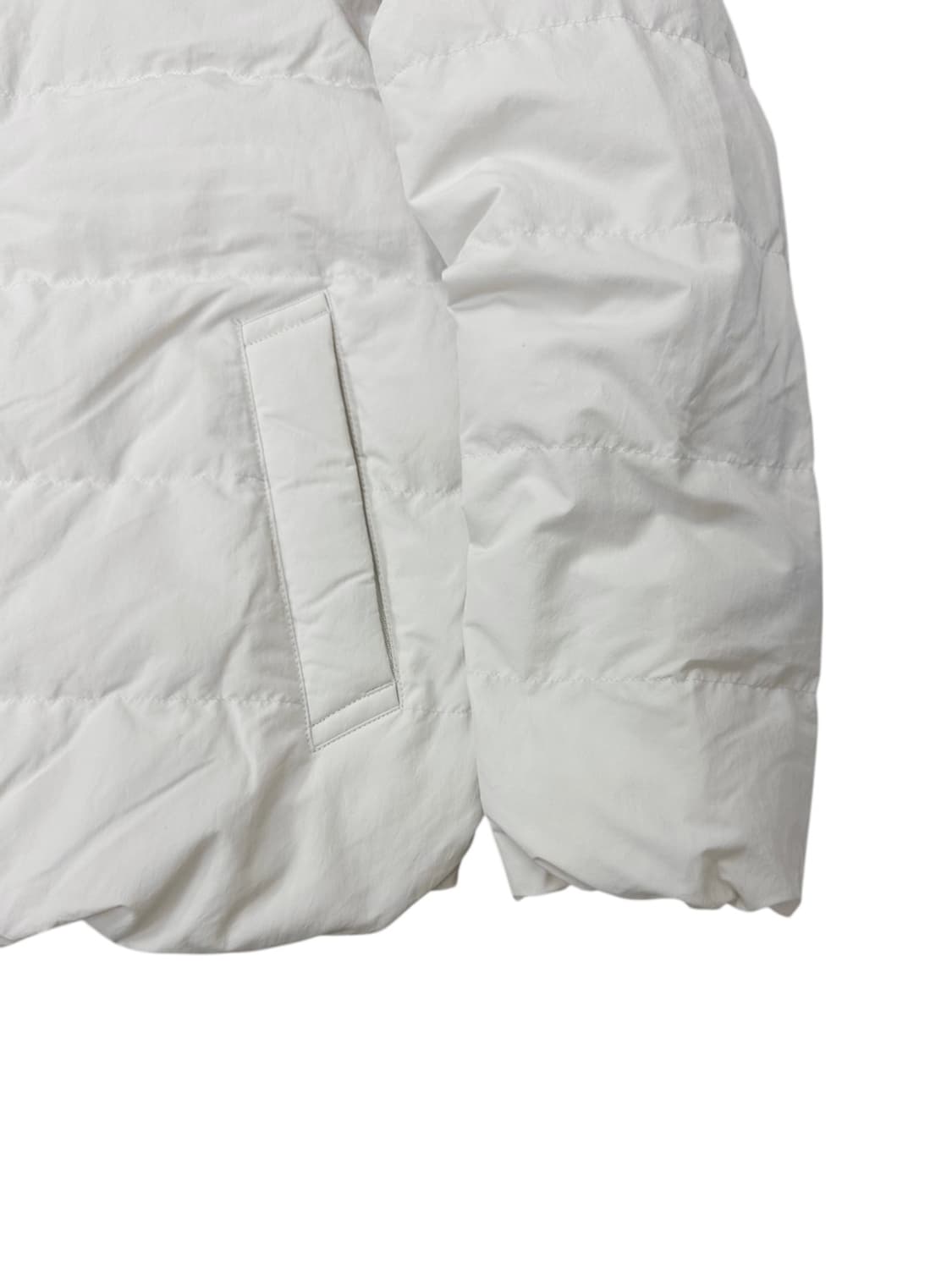 내셔널지오그래픽 구스다운 경량패딩 화이트 (M) 상품이미지6