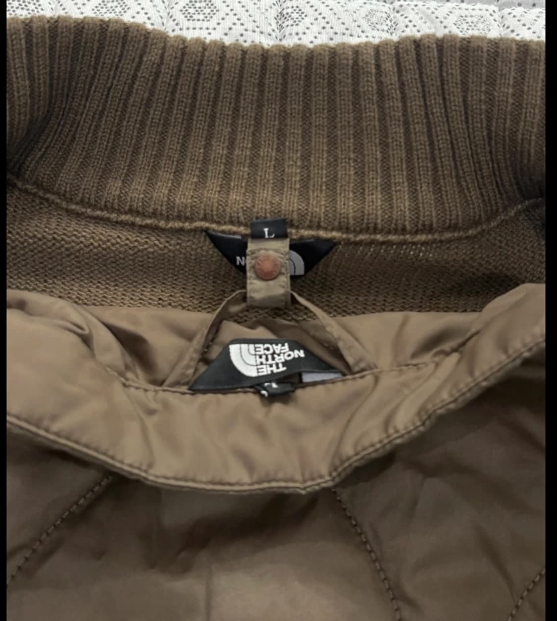 노스페이스 The North Face 클래식 눕시 니트 집업 L 상품이미지8