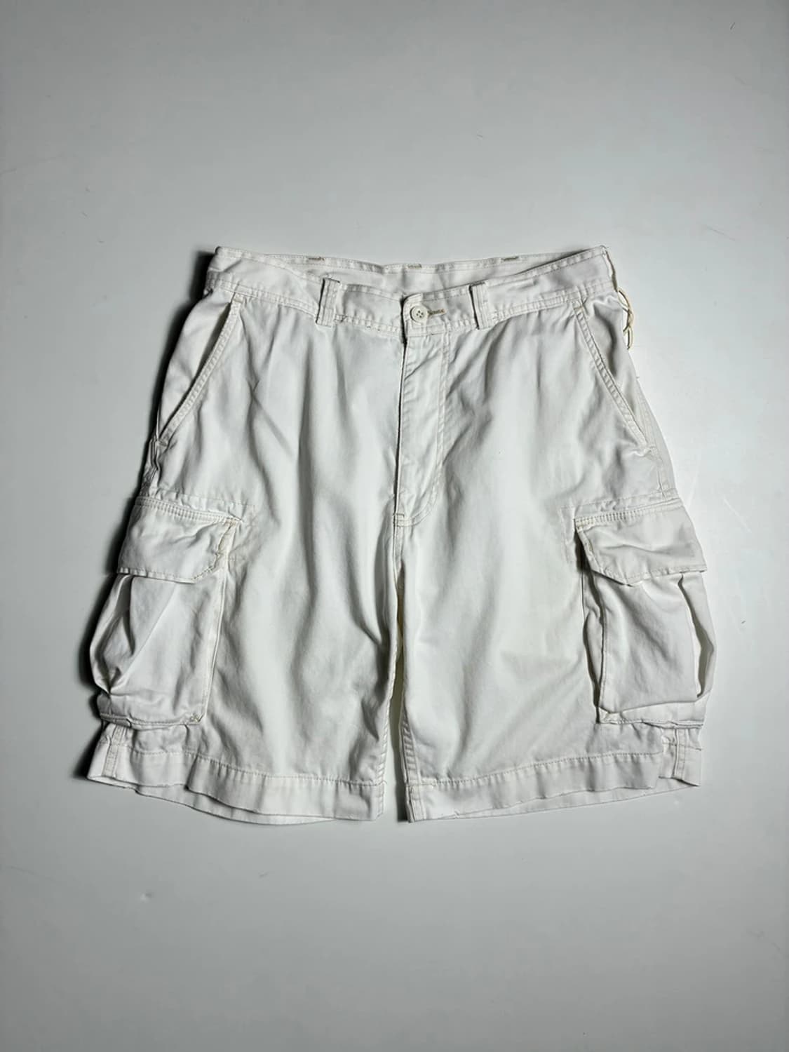 폴로 랄프로렌 00's 화이트 카고 코튼 반바지 R1860 상품이미지1
