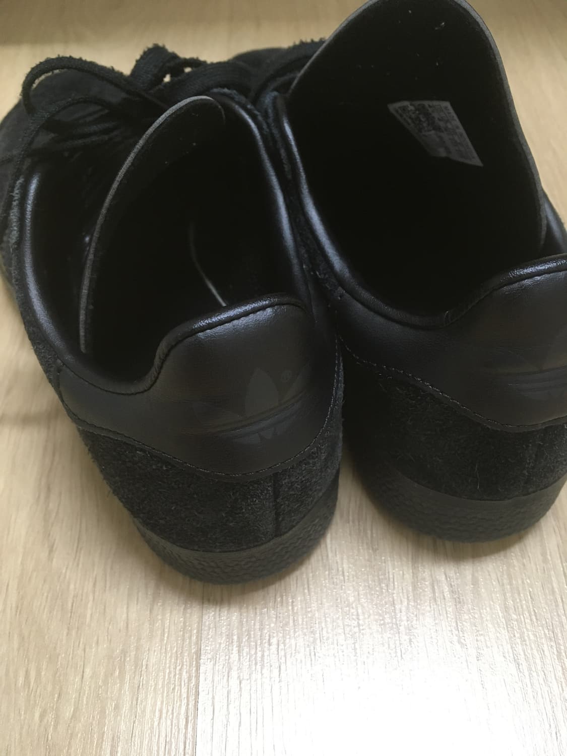 아디다스 가젤 트리플블랙 uk4 상품이미지5