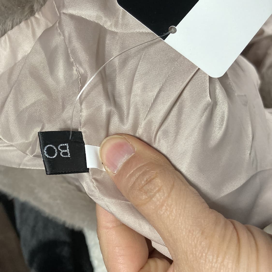 여성 후드퍼베스트 택새상품 그레이 F 상품이미지5