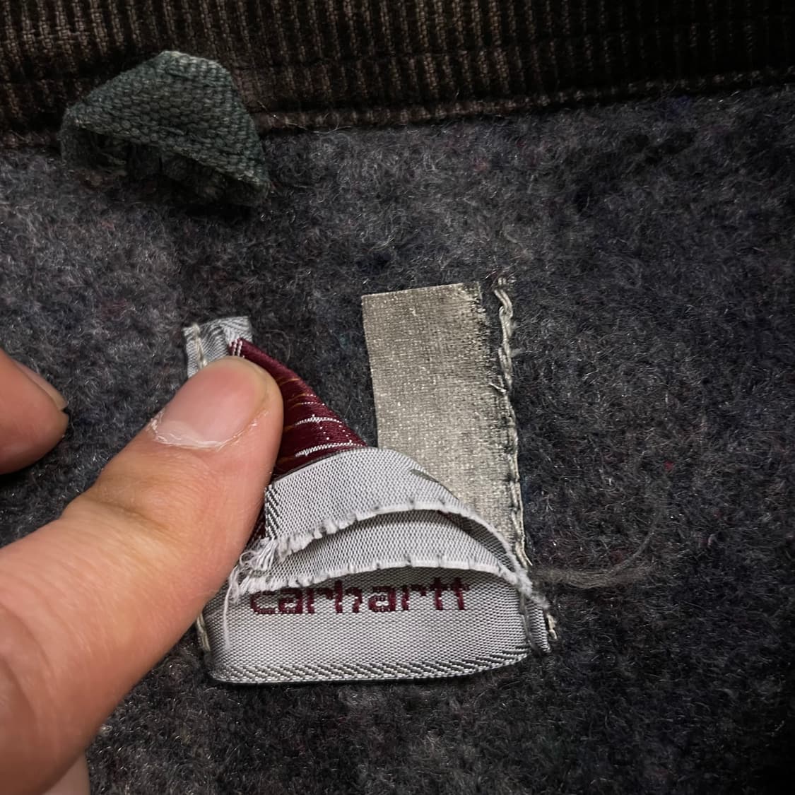 칼하트 Carhartt usa 블랭킷 라이너 초어 자켓 헌터그린 상품이미지6