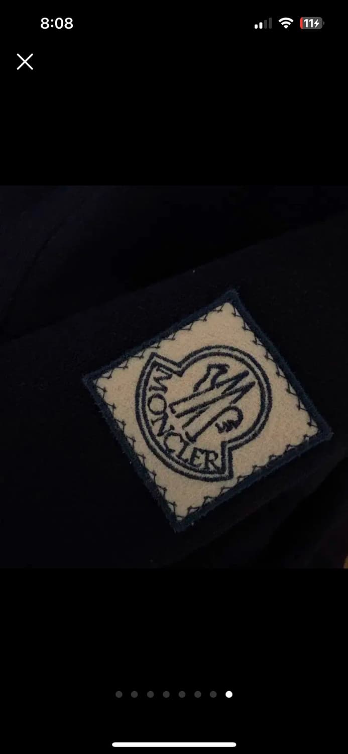 몽클레어 남성 패딩 감마블루 (톰브라운콜라보)2사이즈 상품이미지8