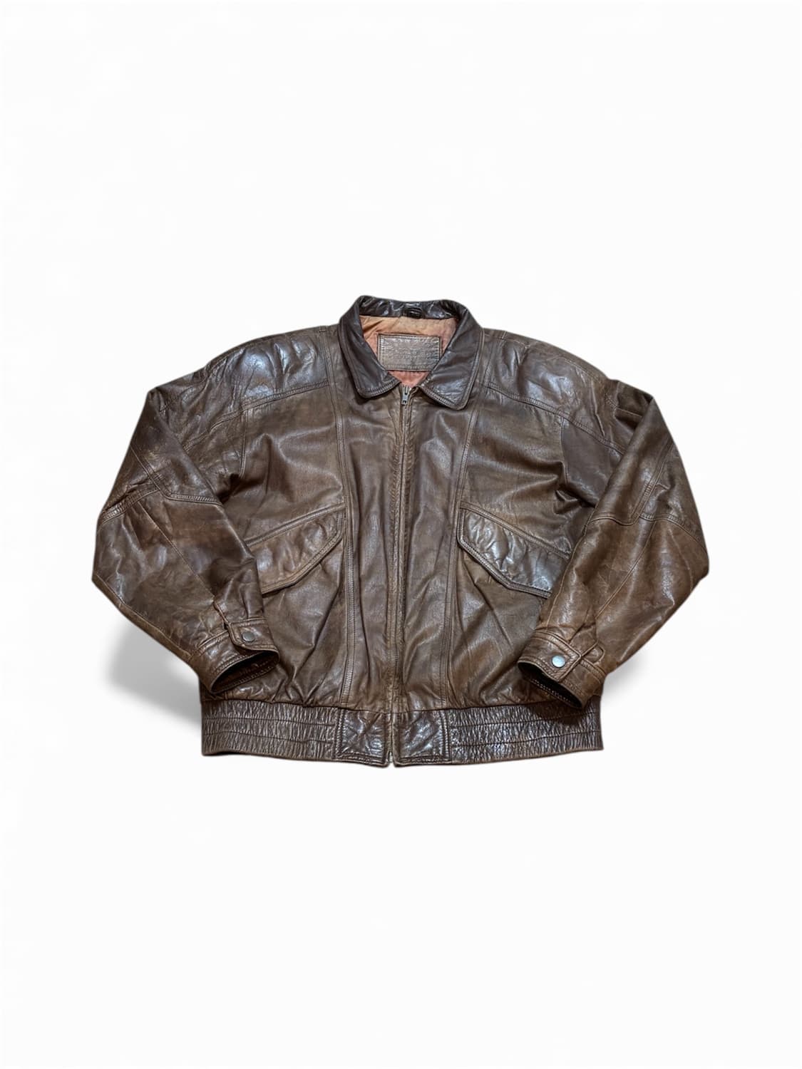 빈티지 가죽 자켓 상품이미지1