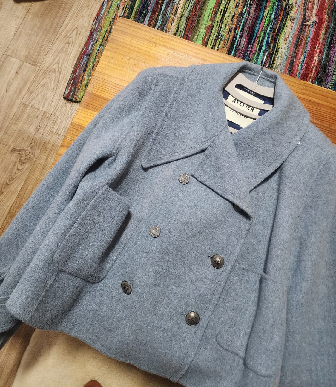 럭키슈에뜨 아뜰리에 크롭 자켓 상품이미지3