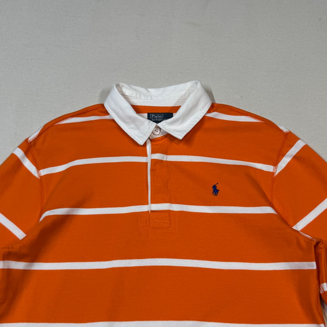 M) 폴로 랄프로렌 단가라 럭비티 긴팔 카라티 상품이미지3