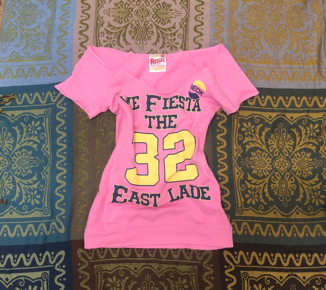 pinterest REDARK pink off shoulder top 상품이미지1