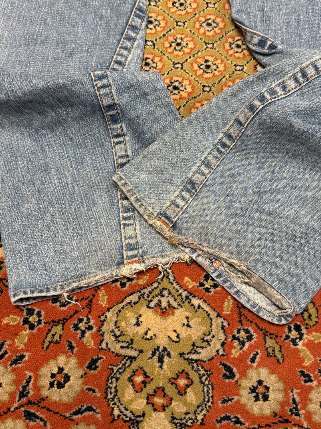 트루릴리전 조이 연청 부츠컷 데님팬츠 30 상품이미지3