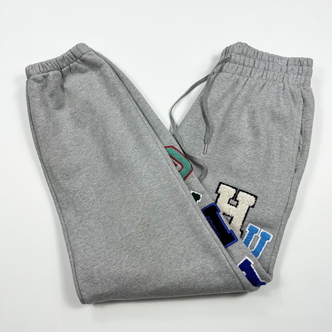 아임낫어휴먼비잉 이니셜 헤비 코튼 조거팬츠 (XL) 상품이미지2