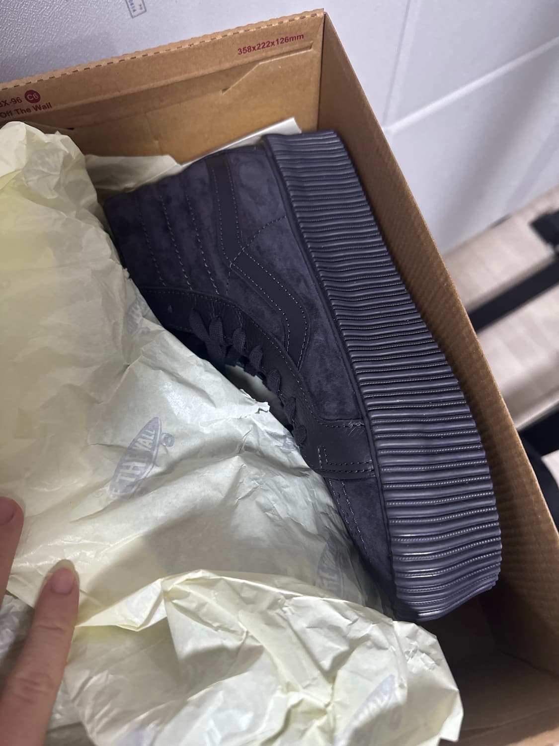 반스 스케이트 하이 리이슈 스웨이드 상품이미지2