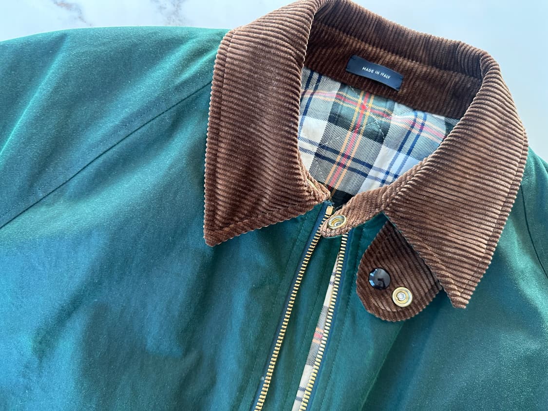 드레익스 그린 왁스 자켓 상품이미지3