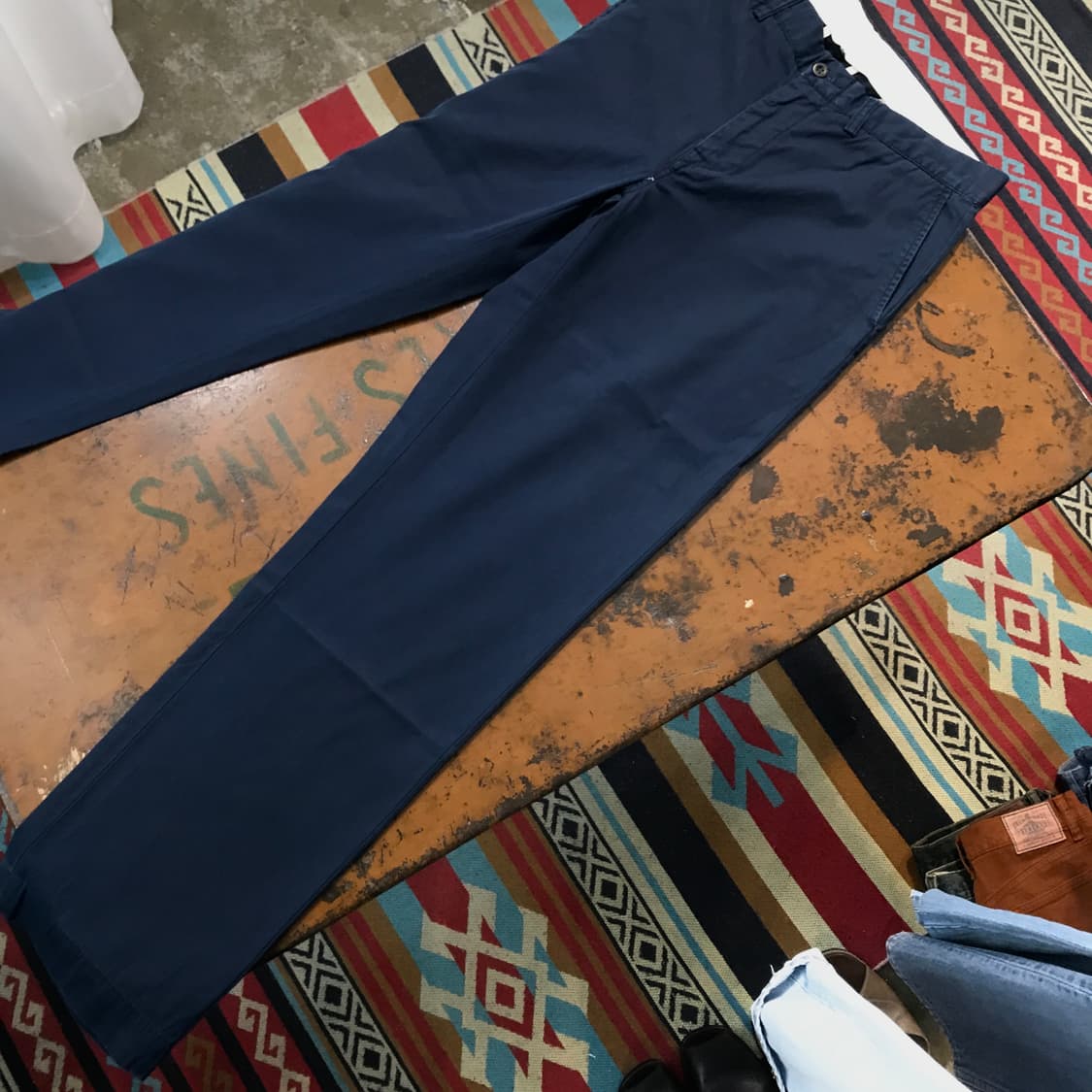 폴로랄프로렌 네이비 코튼 치노 팬츠 허리 34 35 사이즈 상품이미지3