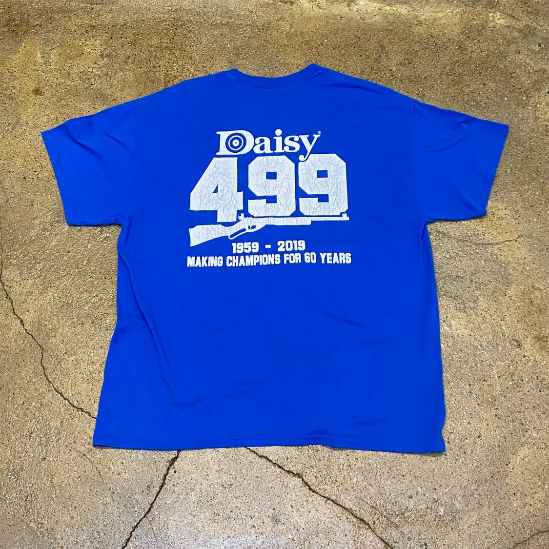 미국 빈티지 데이지499 길단 프린팅 반팔티 락티셔츠 상품이미지5