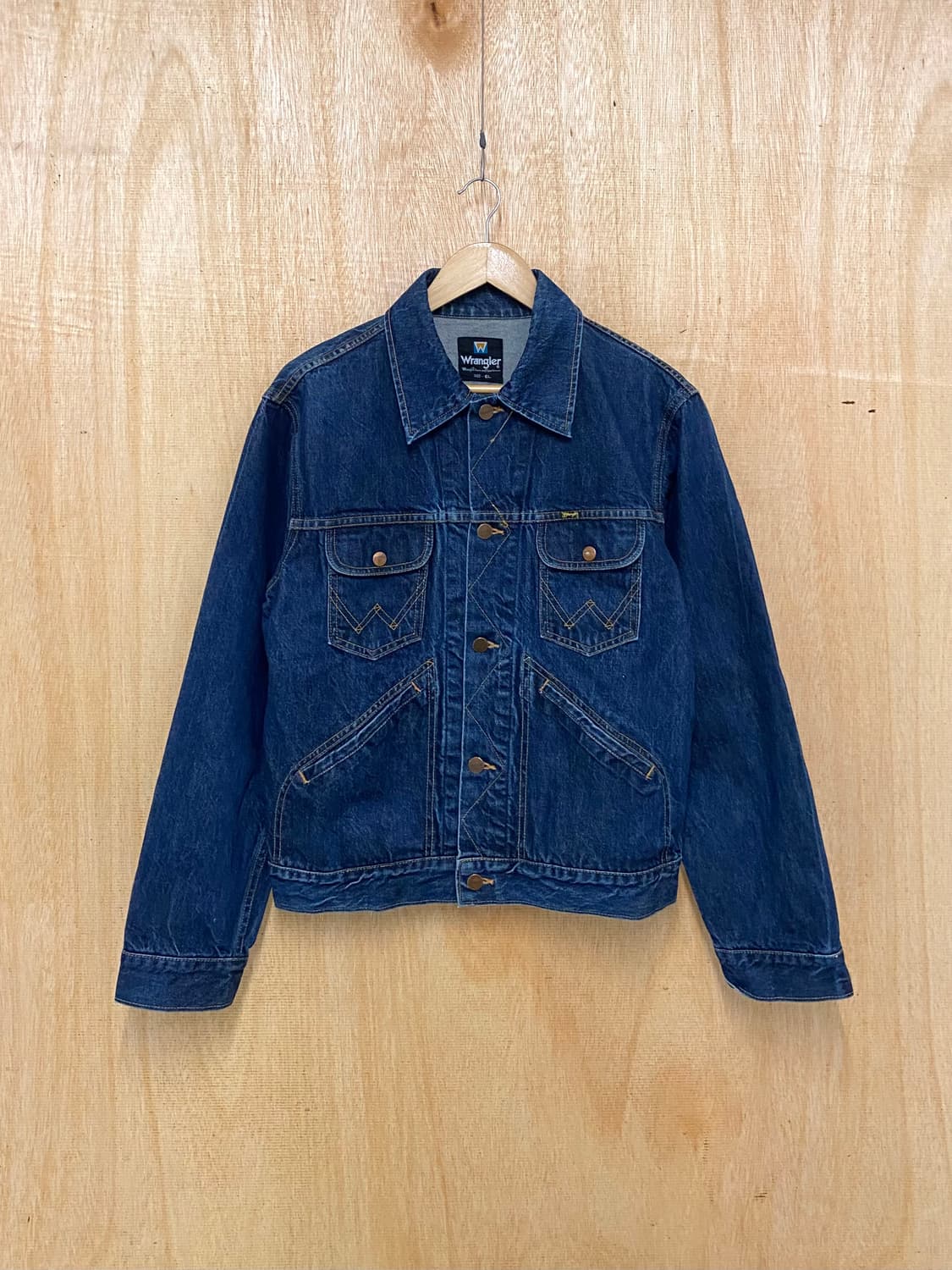 90's WRANGLER 124mj denim jacket 랭글러 데님 상품이미지1