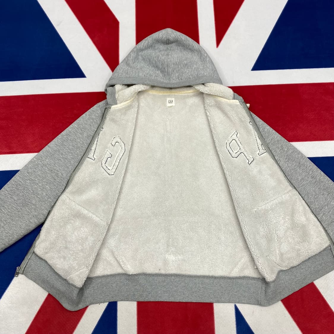GAP 보아털 후드티 XL 상품이미지2