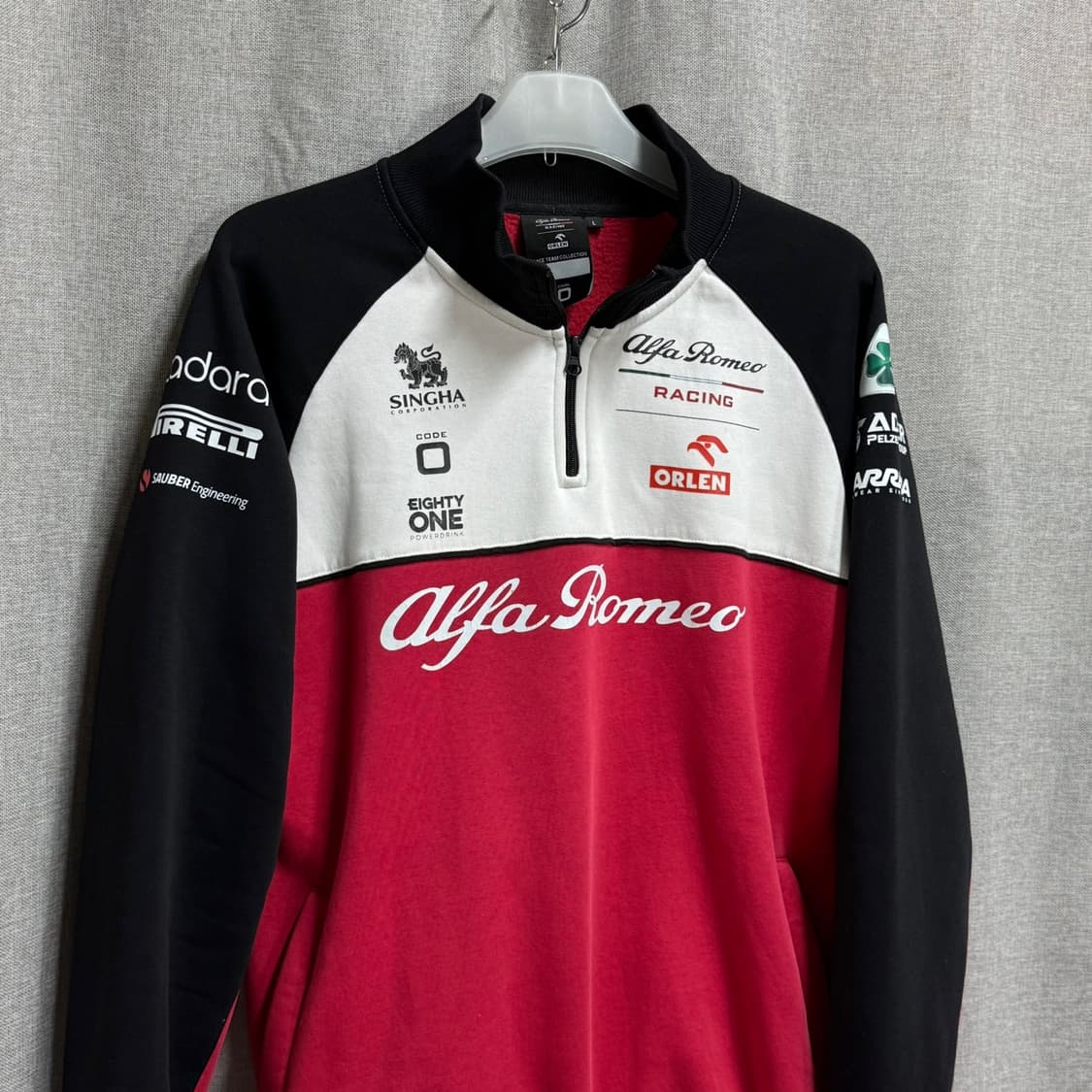 F1 알파 로메오 레이싱 오피셜 팀 웨어 CODE-ZERO 상품이미지2