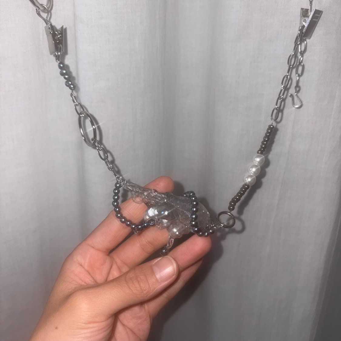 Unownedland gemstone necklace 상품이미지3