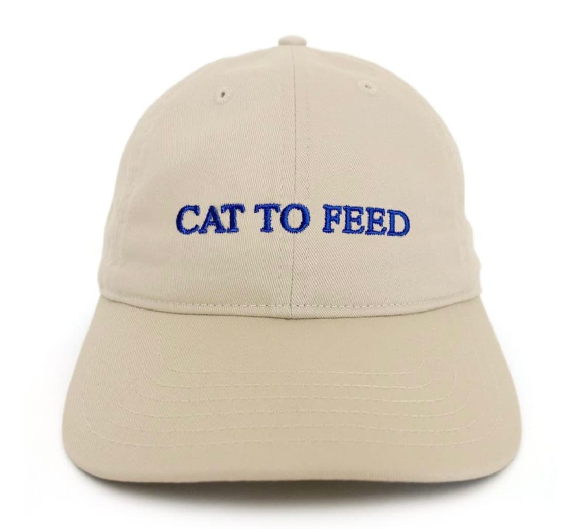 IDEA LONDON  ‘cat to feed’CAP 새상품 상품이미지1