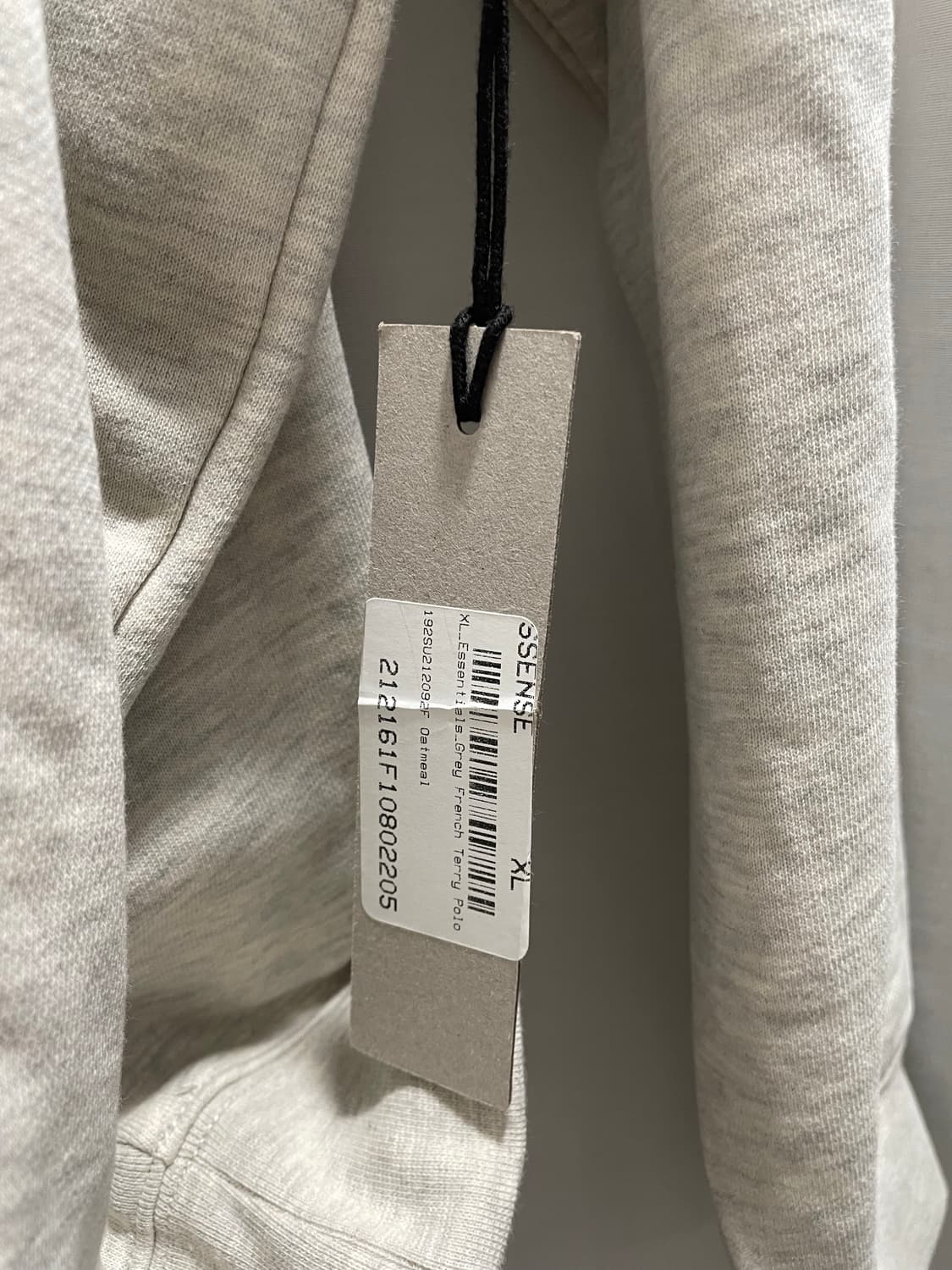 피어오브갓 에센셜/ 체스트 로고 폴로 티셔츠 오트밀/ XL 상품이미지9