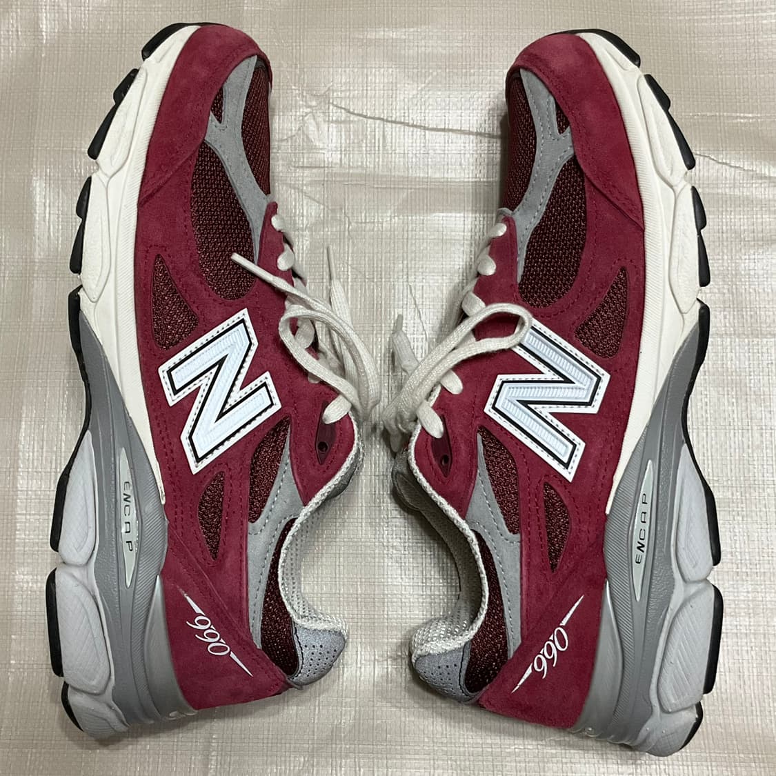 뉴발란스 990 V3 스칼렛 270 상품이미지7