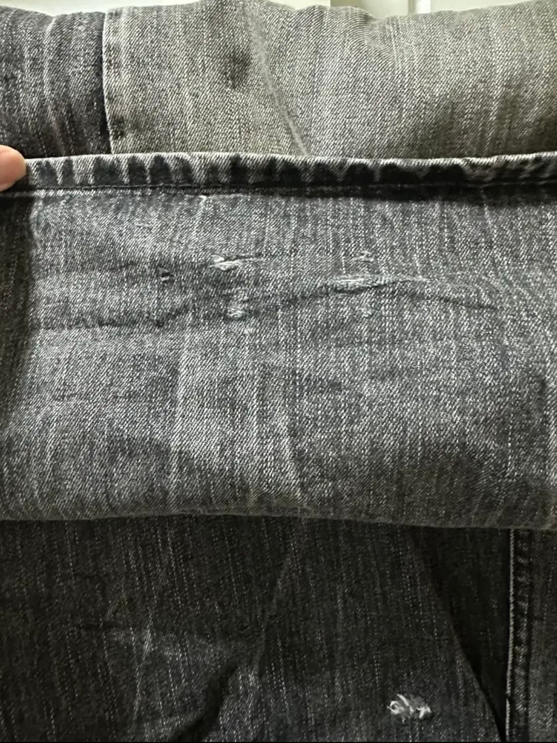 [L] 아이필럭키 빅 카펜터 데님 팬츠 상품이미지2