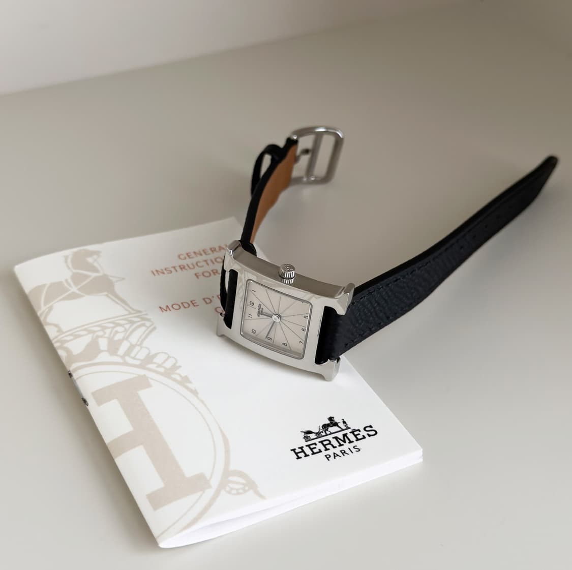 에르메스 H아워 PM사이즈 시계 상품이미지6