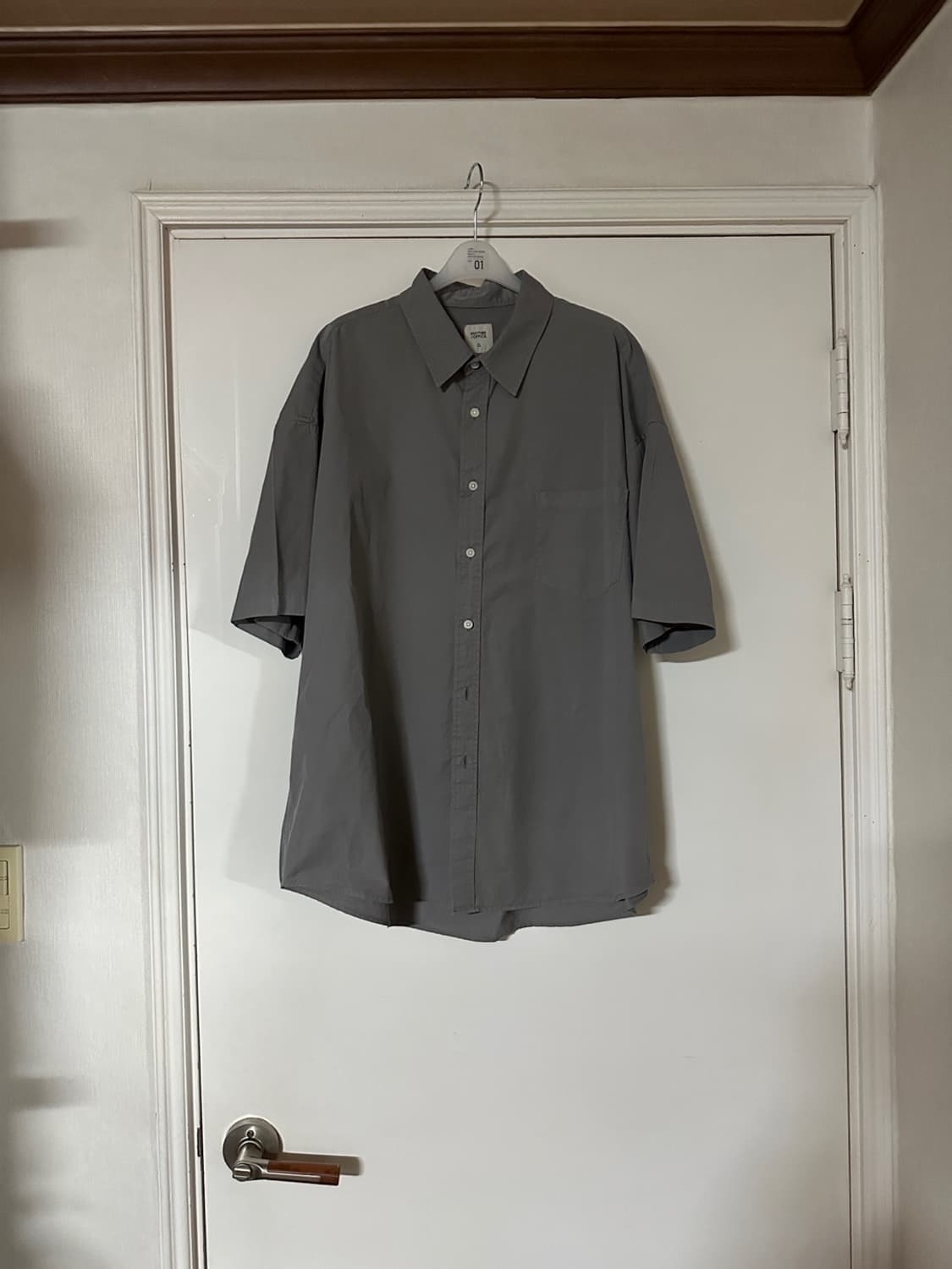 어나더오피스 가먼트셔츠 콘크리트 1 상품이미지1
