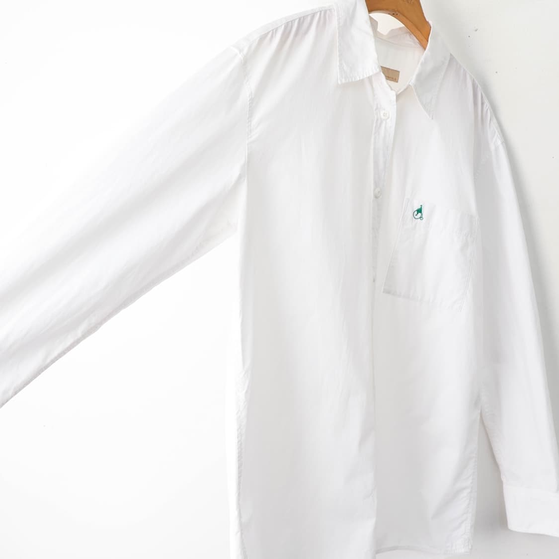 55/빈폴 화이트 포켓 코튼 셔츠 상품이미지5