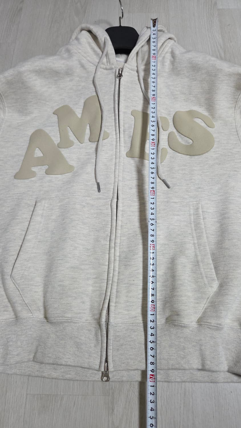 (착샷) 아메스 월드와이드 후드 집업 오트밀 상품이미지8