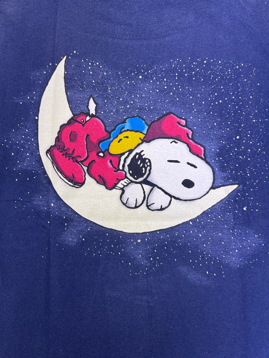 빈티지 90s 스누피 우드스탁 SNOOPY WOODSTOCK 티셔츠 M 상품이미지6