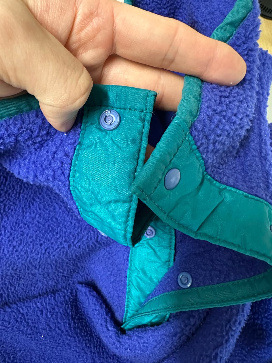 (M)90s 파타고니아 빈티지 신칠라 팝 블루 김원중 상품이미지7