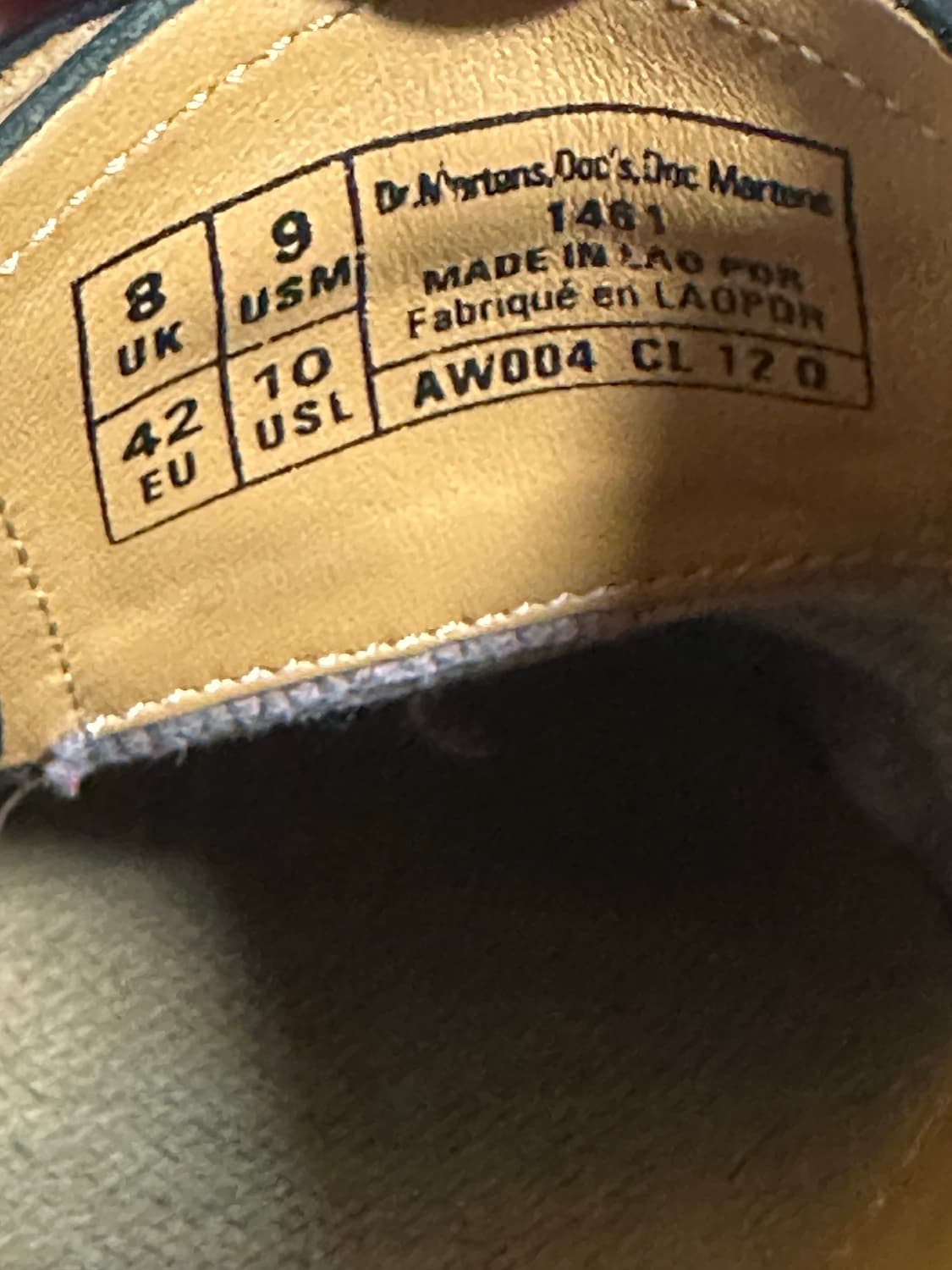(270,uk8) 닥터마틴 1461 스무스 상품이미지6