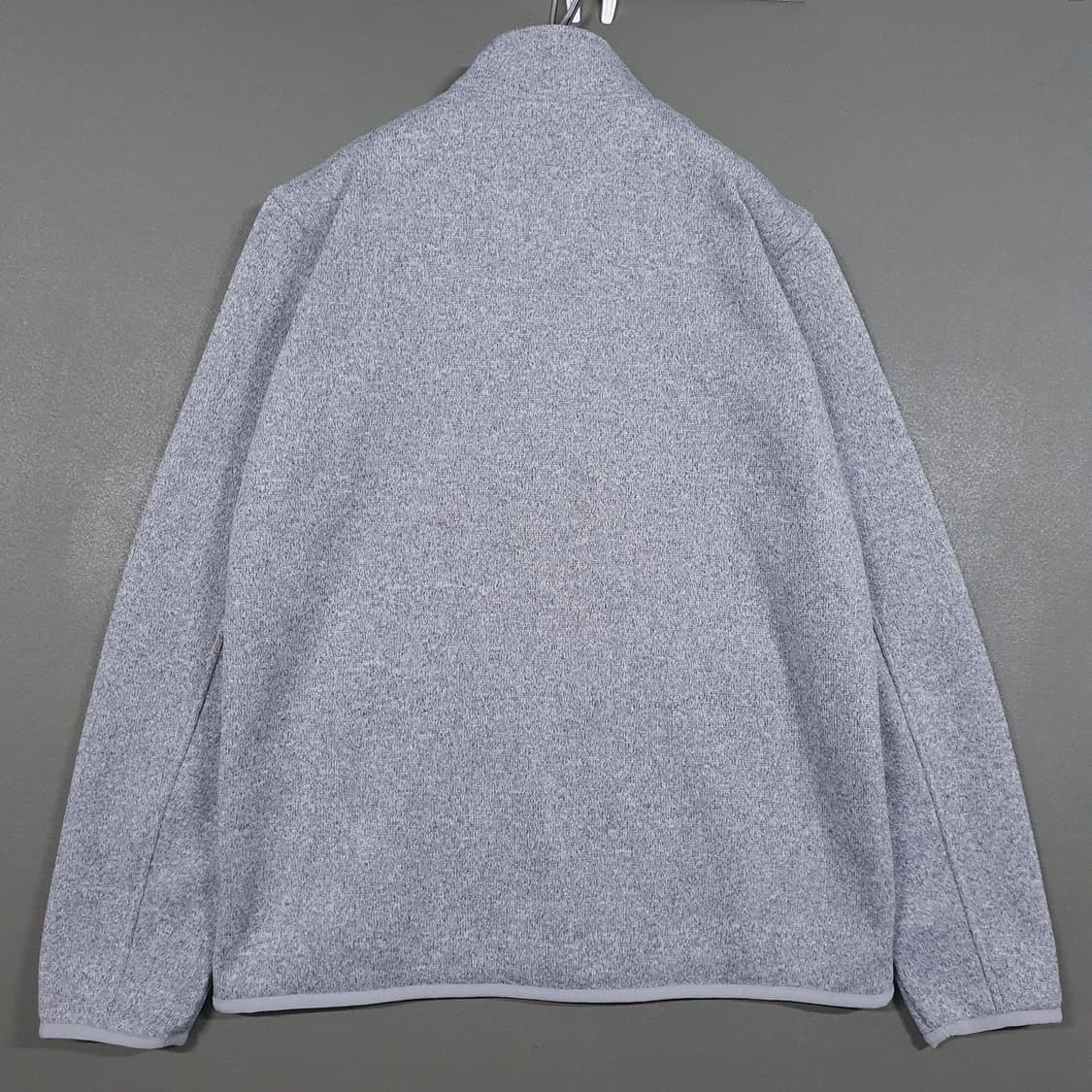 L (100) 헤지스 골프 신형 그레이 멜란지 긴팔 점퍼 방풍 집업 자켓 상품이미지10