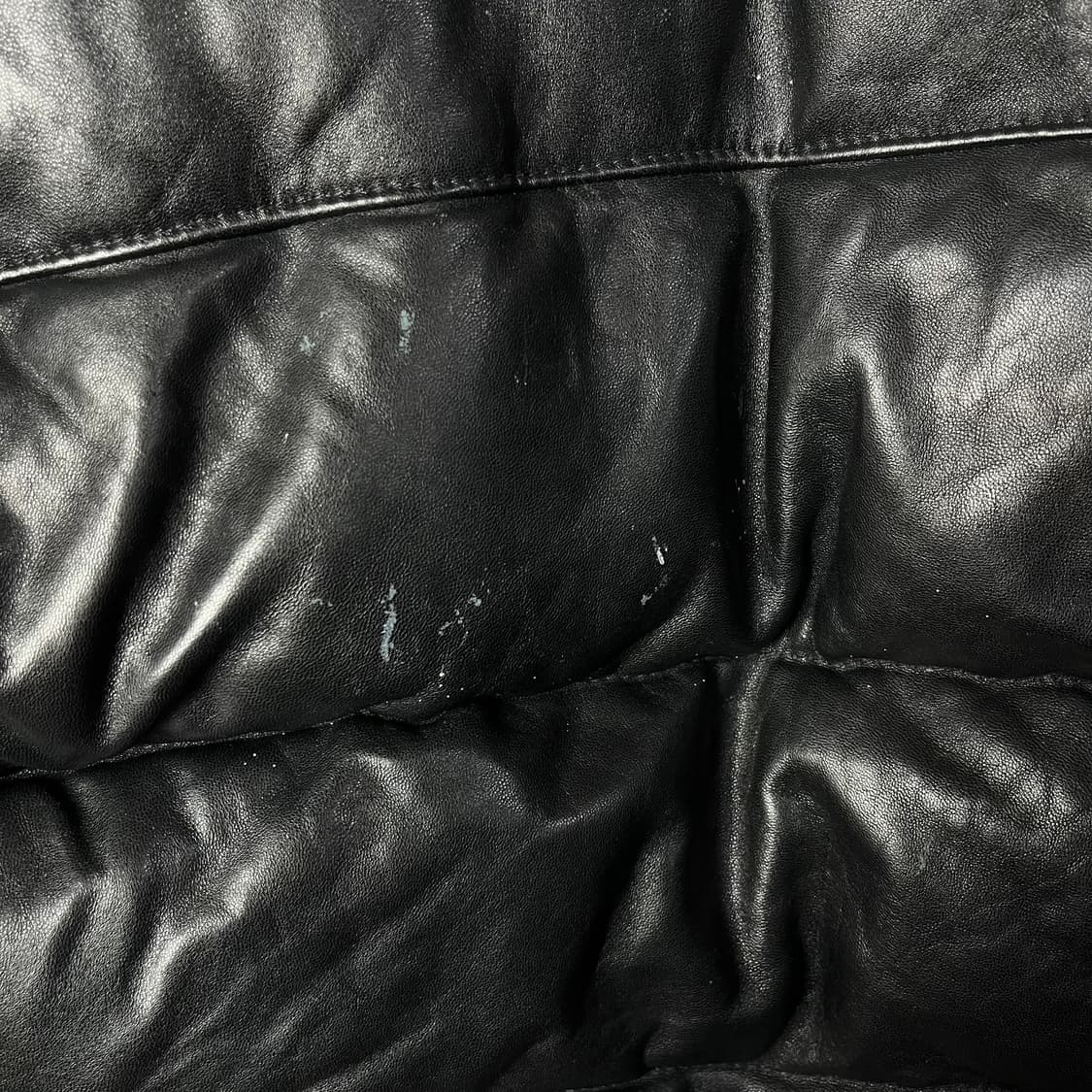 [Schott] 80's 쇼트 Made in USA 쉽스킨 패딩 상품이미지6