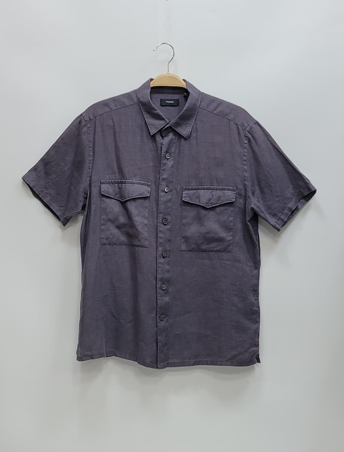 theory 띠어리 어빙 린넨 셔츠 / 남 M (추천 95) 라이트퍼플
 상품이미지1